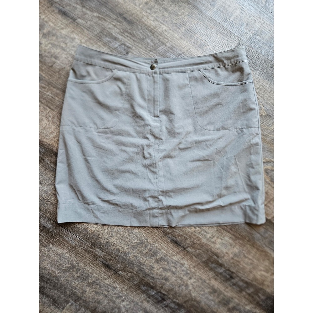 Cutter & buck golf skort grey size 12 EUC